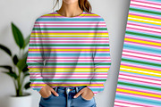 Summer Sun Stripe Seamless Repeat, a Pattern Graphic by Sharon Schwalbe (Thumbnail 2 of 6)