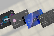 Credit Card Mockup, an Advertising Mockup by Pixel_Vision_Store (Thumbnail 3 of 9)