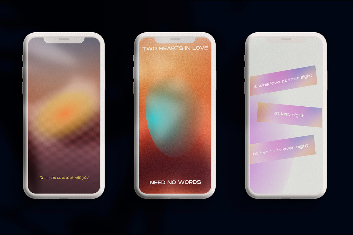 Love Quotes Aesthetics Vol II, a Social Media Template by Nurrehmet Studio (Photo 5 of 11)
