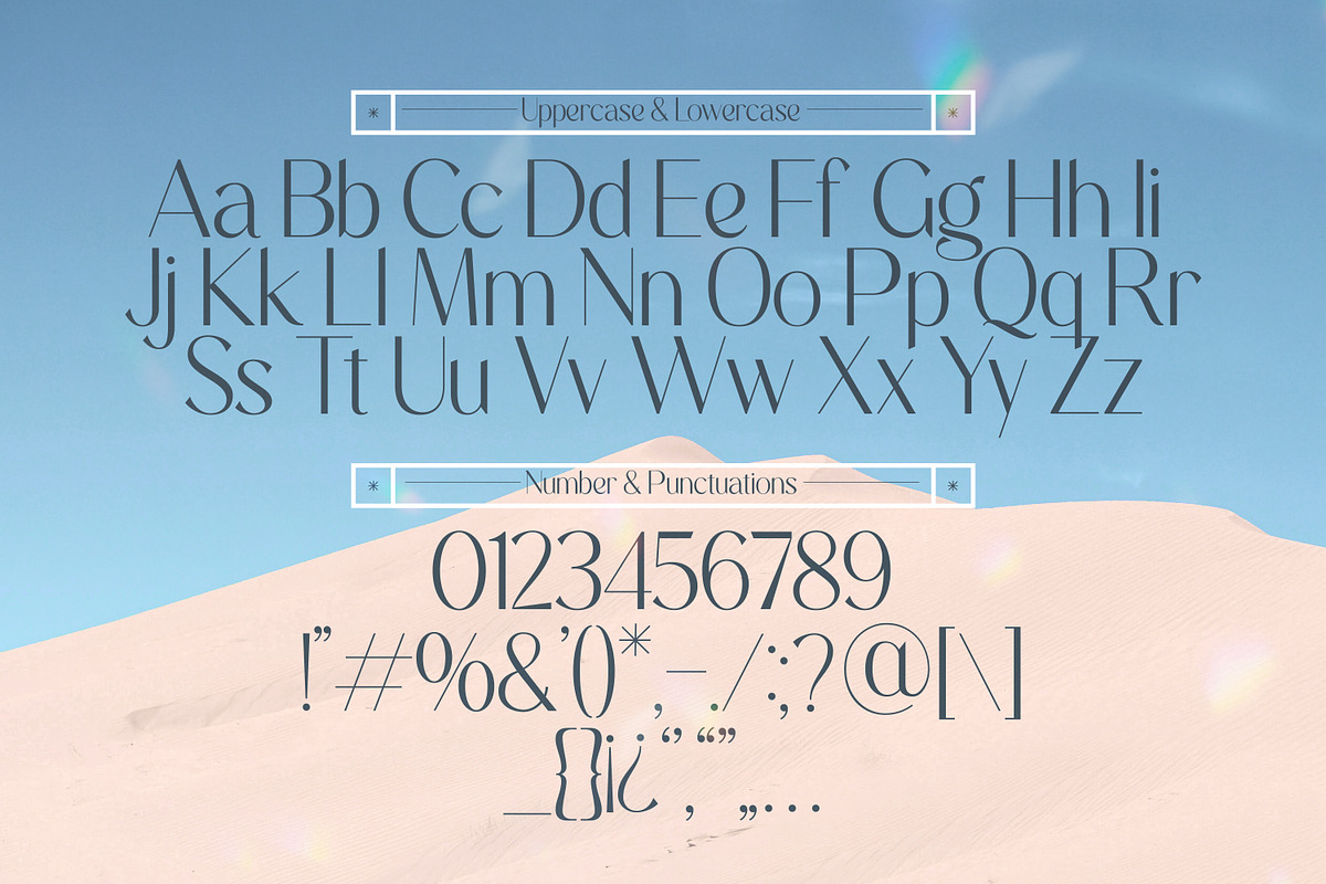 Magiesta - Elegant Sans, a Sans Serif Font by Mokatype Studio (Photo 8 of 10)