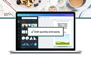 Pinterest Pin Template, a Social Media Template by ProductiveandFree (Thumbnail 8 of 9)