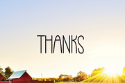 Farm Work | Script Font, a Script Font by Scratchones (Thumbnail 5 of 8)