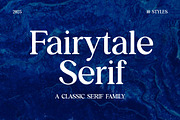 Fairytale Serif Classic Family Font, a Serif Font by UICreative (Thumbnail 1 of 12)