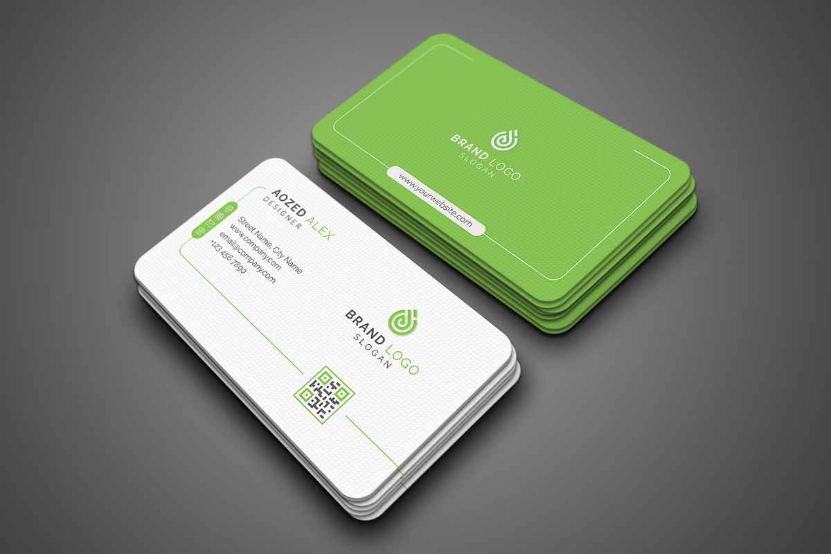 Corporate Business Card, a Business Card Template by GFXCity (Photo 4 of 4)