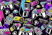 5 Game Background In Graffiti Style, a Background Graphic by MEAS7 Artwork (Thumbnail 2 of 5)