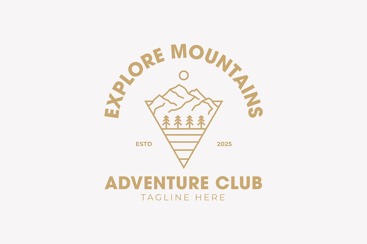 Adventure Logo Nature Travel Outdoor, a Branding & Logo Template by Signatoro (Photo 1 of 3)