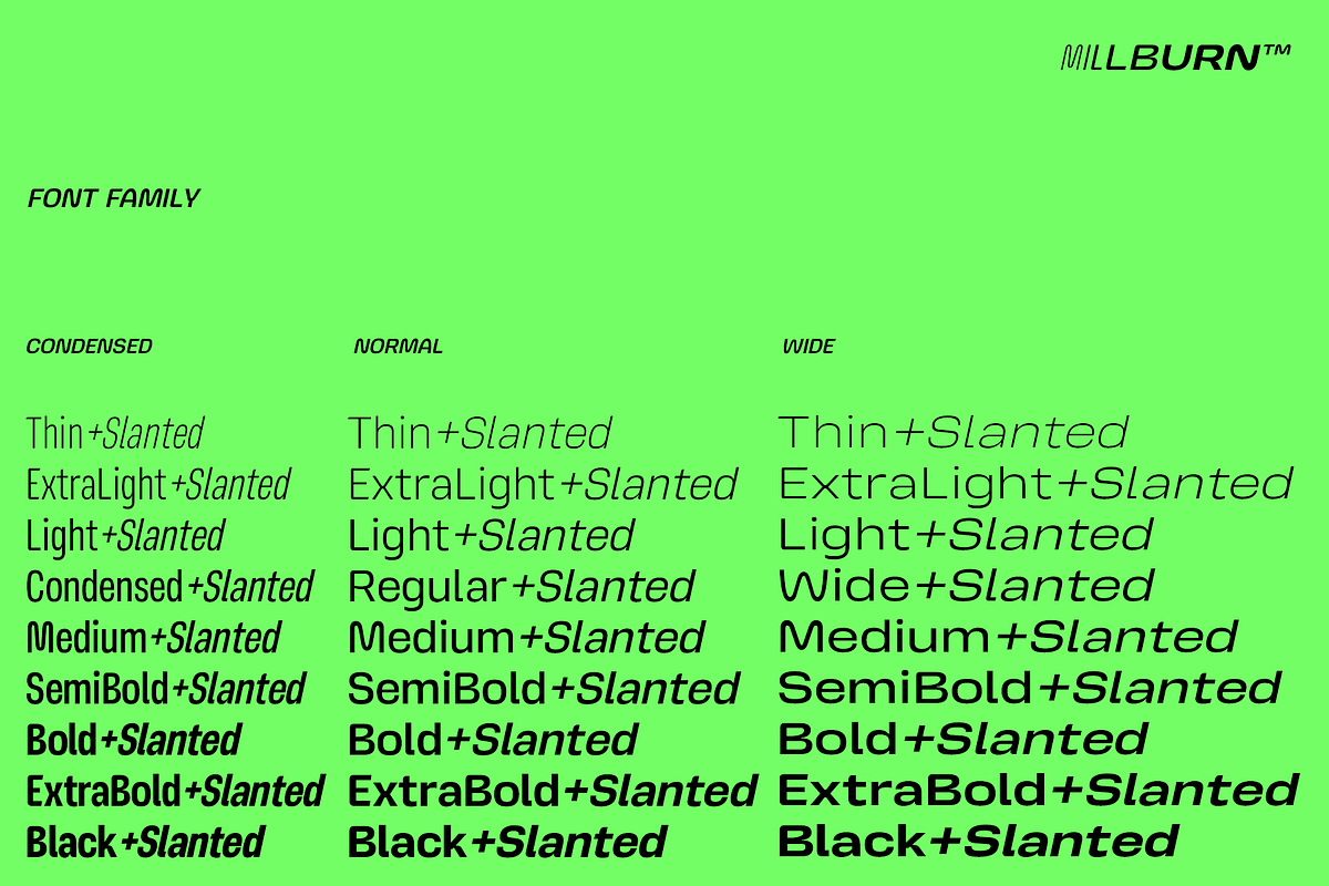 JT Millburn | Sport Racing Font, a Sans Serif Font by Jolicia Type (Photo 2 of 14)