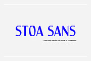 Stoa Caps, a Font by Lettering Garage (Thumbnail 1 of 5)