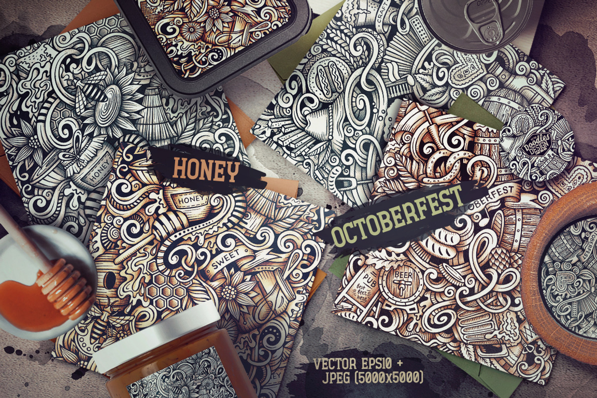 -75% Big Graphics Patterns Bundle #1, a Pattern Graphic by BALABOLKA (Photo 10 of 12)