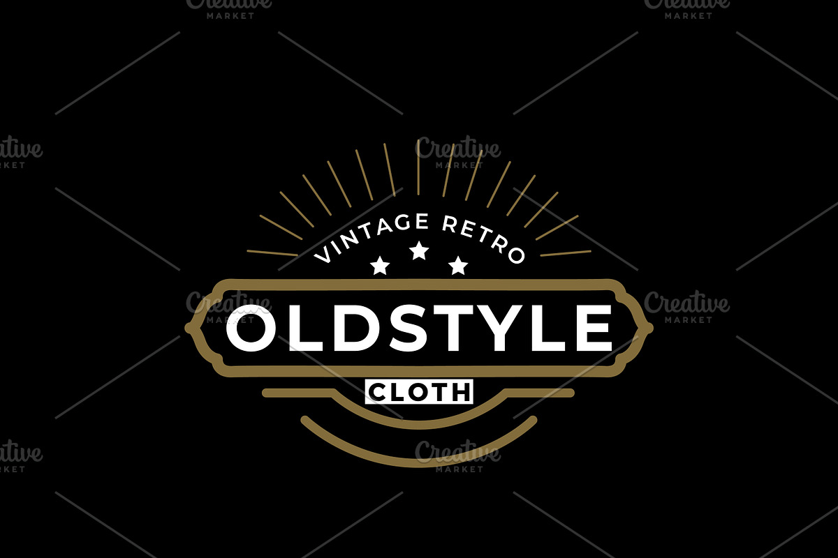Vintage Apparel Logo Design, a Branding & Logo Template by AlvinStd