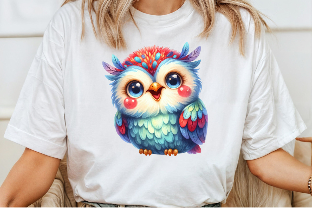 Owl Clipart Bundle, an Illustration by Pixels.Craft (Photo 4 of 7)