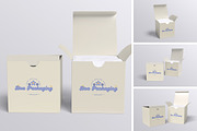 Box Packaging Mockup, a Packaging Mockup by xavier_studio (Thumbnail 1 of 5)