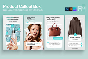 Product Callout Ad Creative Post Tem, a Social Media Template by BrandPacks