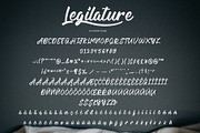 Legilature with BONUS, a Script Font by alphArtype (Thumbnail 5 of 7)