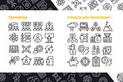 Collection Lines Icons (430+), an Outline Icon by ToozDesign (Thumbnail 3 of 18)