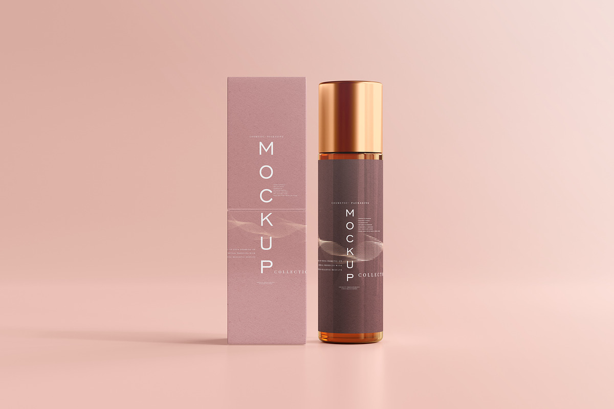 390+ Cosmetic Branding Mockup Scenes, a Cups & Container Mockup by pmvch (Photo 257 of 367)