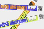 Paper Wristband Mockup, an Advertising Mockup by Permadi Creative (Thumbnail 3 of 3)