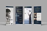 Church Event Roll-Up Banner Template, a Print Template by DesignerCandies (Thumbnail 6 of 7)