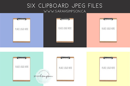 Lay Flat Clipboard in 6 Colors