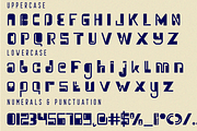 AREEIRO - Futuristic Tech Font, a Sans Serif Font by 177Studio (Thumbnail 6 of 6)