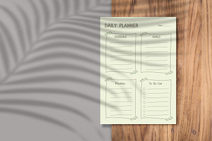 Daily Planner Sheet Design -41