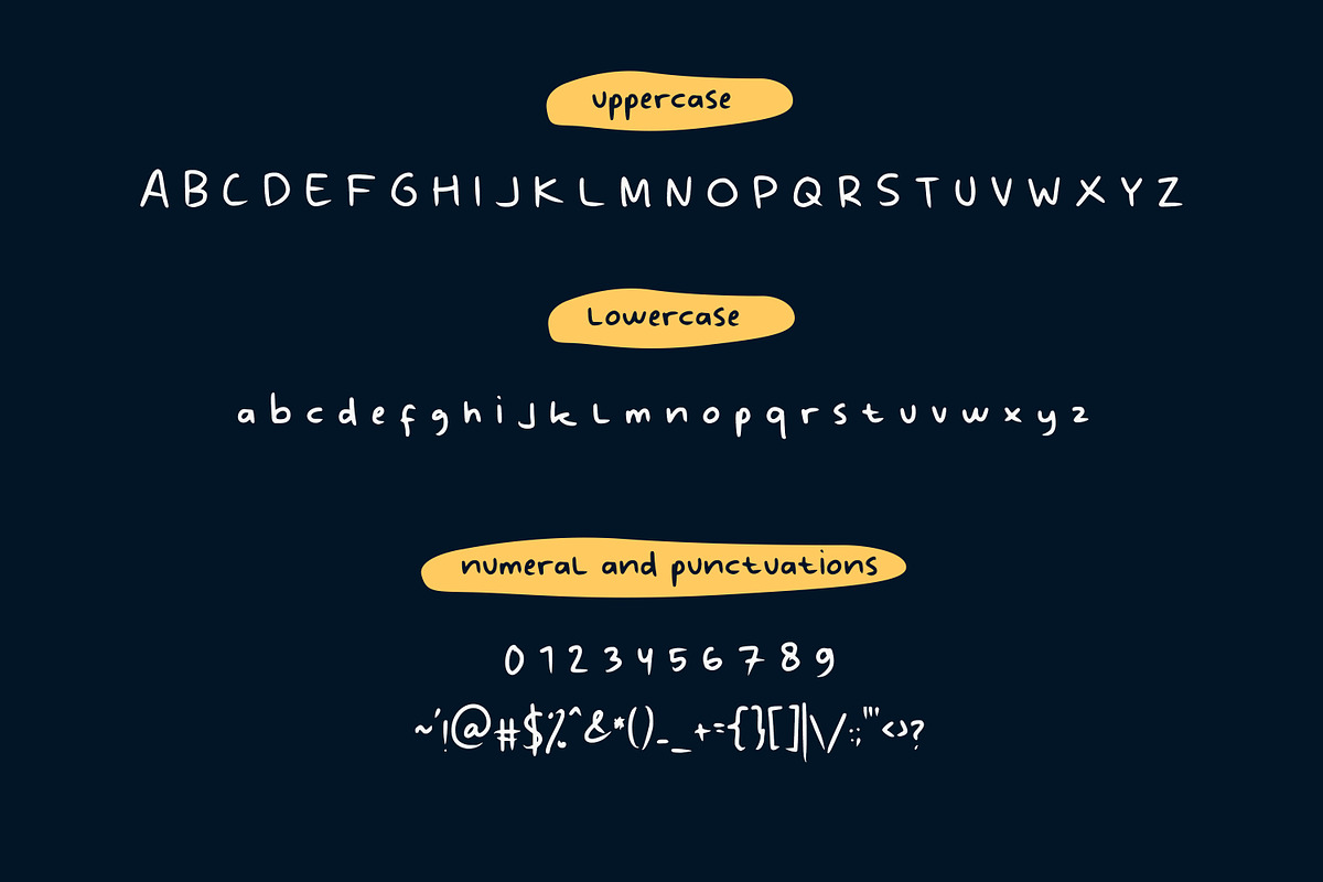 Handy Wonders - Handwritting Font, a Handwritten Font by Graphicfresh (Photo 9 of 10)