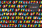 Terrazzo Color Font Family, a Font by Didem Ogmen (Thumbnail 10 of 12)