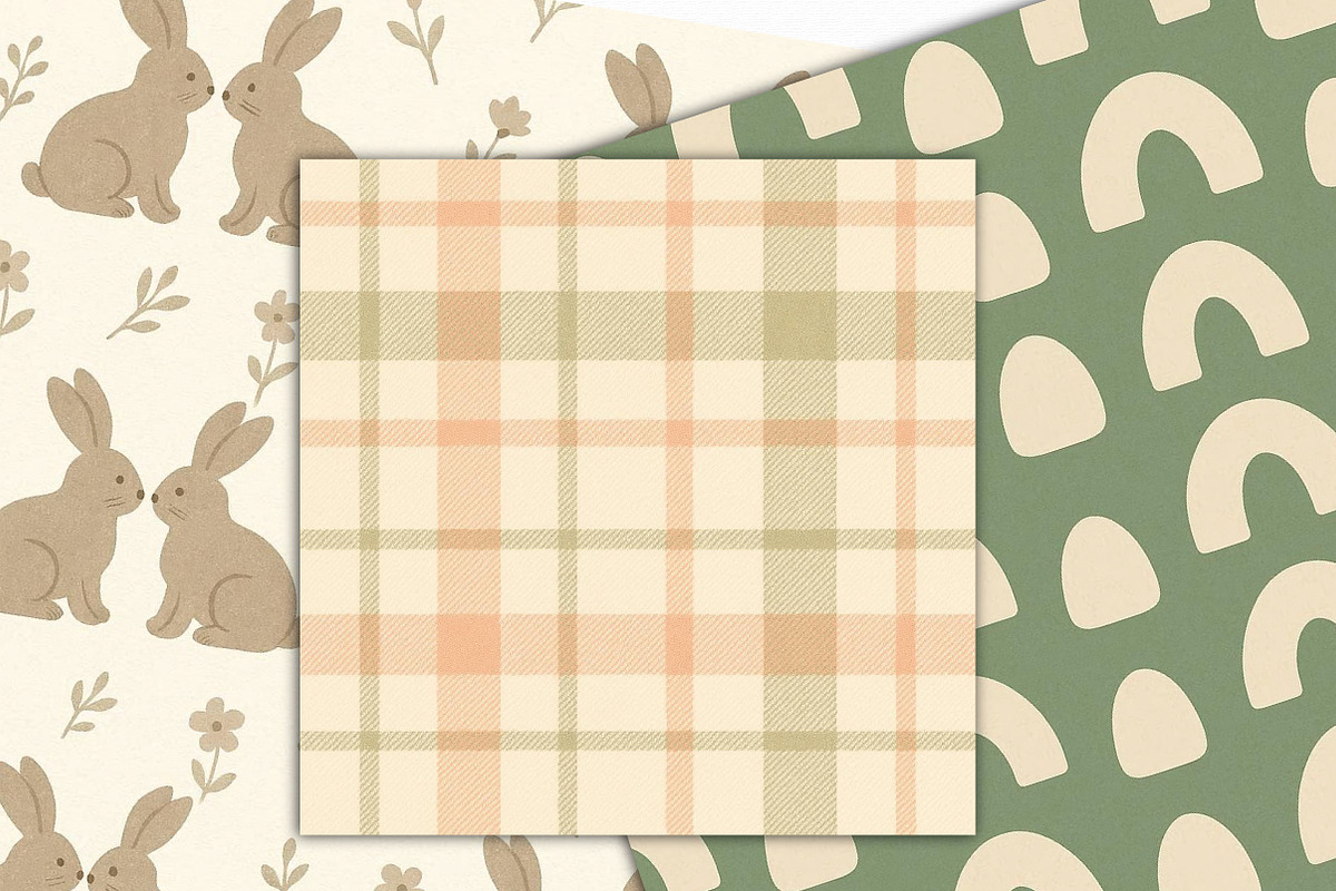 Easter Seamless Digital Papers, an Illustration by Libby Wishes (Photo 2 of 4)