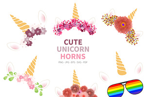 Cute Unicorn Horn For Baby Shower