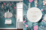 Tropical Mint Surface Pattern, a Pattern Graphic by paper aesthetic (Thumbnail 6 of 9)