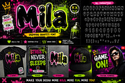 Mila, a Slab Serif Font by Wow Magic (Thumbnail 6 of 7)