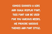 Comics Shovato - Round Font, a Sans Serif Font by Iqsiart Studio (Thumbnail 4 of 6)