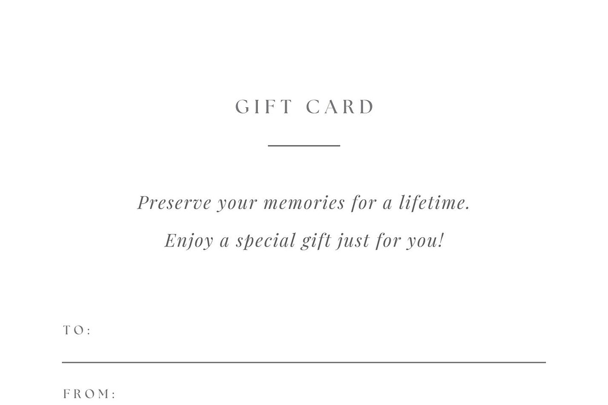 Photographer Gift Card Template, a Flyer Template by roselindoco (Photo 4 of 4)