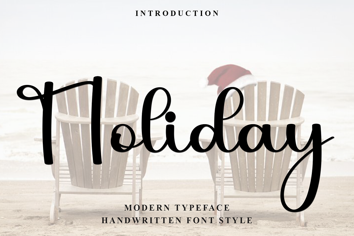 Holiday, a Handwritten Font by FreshTypeINK (Photo 1 of 7)
