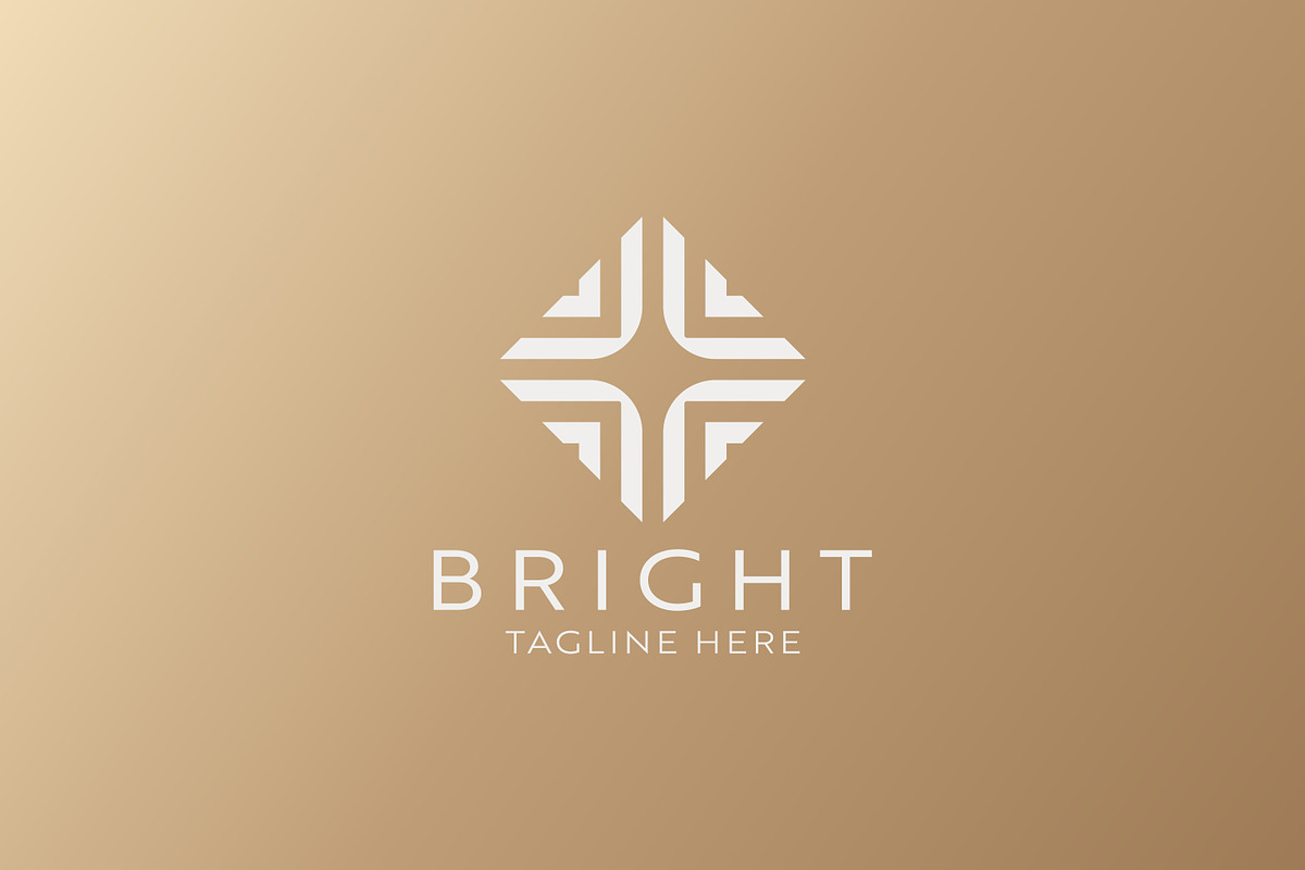 Bright Abstract Golden Star Logo, a Branding & Logo Template by Signatoro (Photo 3 of 3)