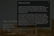 Prosopo - Personal HTML Landing Page, a Bootstrap Template by Elegrad Design Agency (Thumbnail 5 of 5)