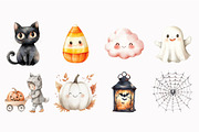 Neutral Halloween Clipart, an Illustration by Design Market (Thumbnail 5 of 5)