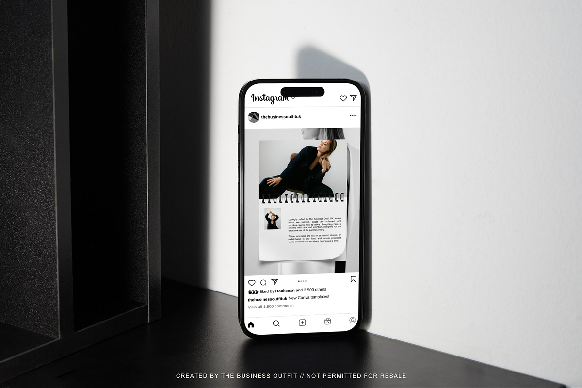CANVA Milan Instagram Templates, a Social Media Template by thebusinessoutfit (Photo 15 of 18)