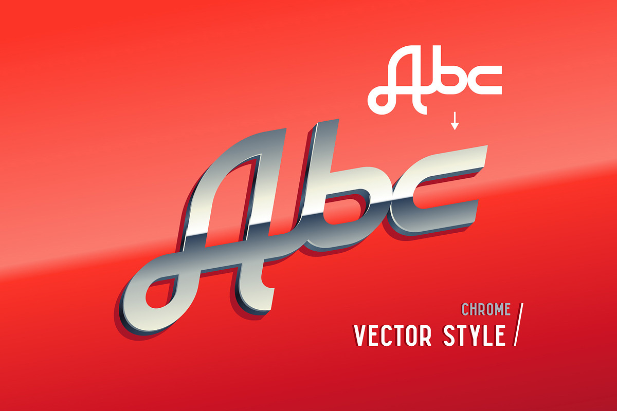 Frantic font & style preview 3