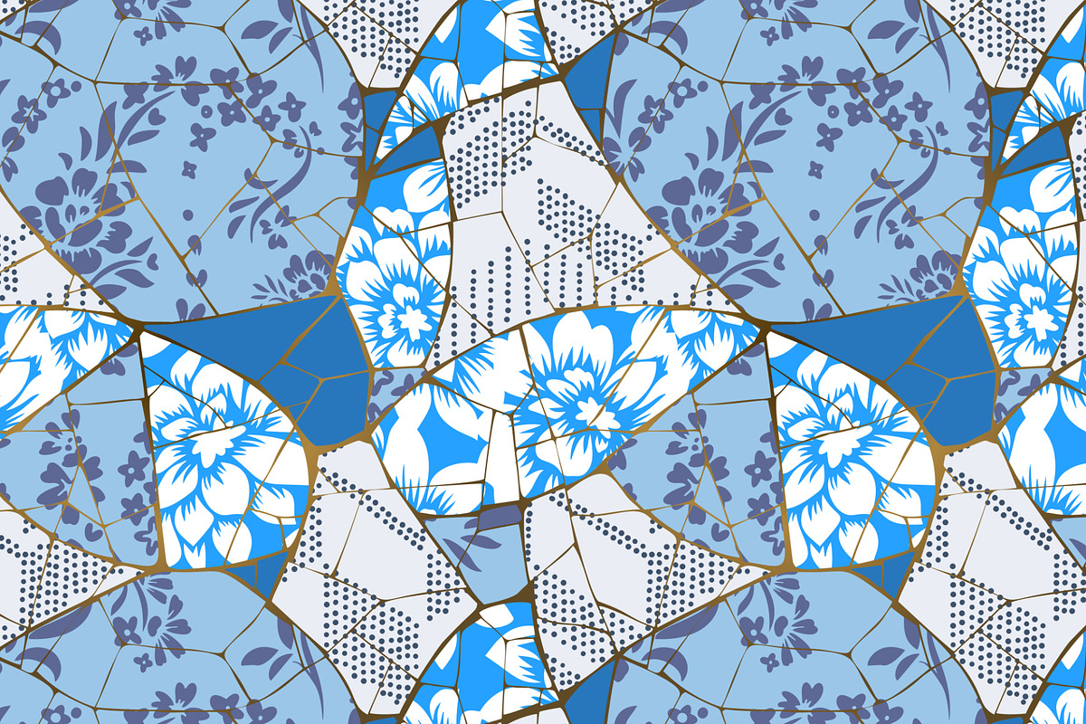 Kintsugi, a Pattern Graphic by GALAKAM (Photo 7 of 11)