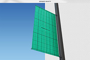 Rectangle Lamp Post Banner Mock-Up, an Advertising Mockup by MassDream (Thumbnail 8 of 9)