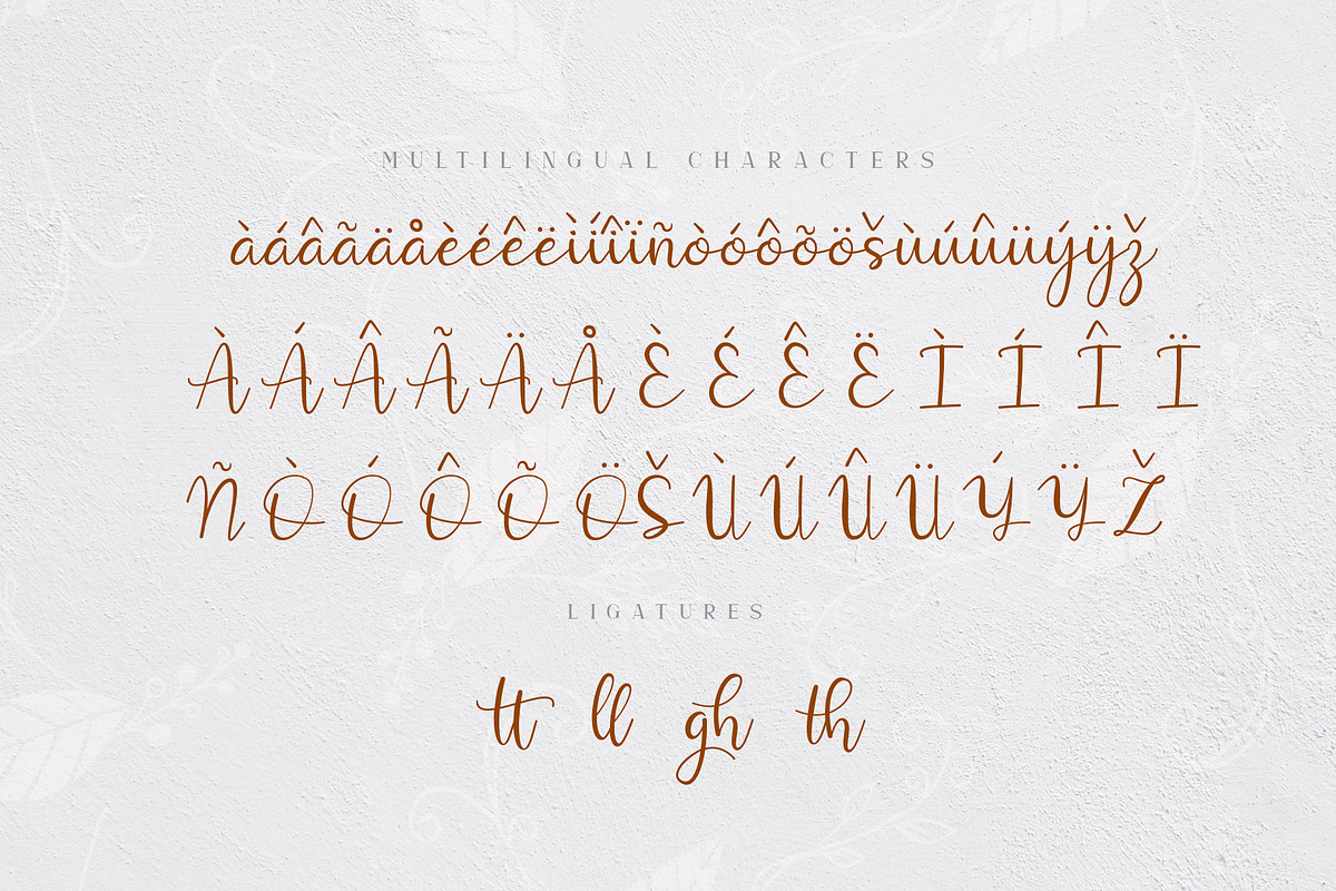 Juttely - A Lovely Script Font, a Script Font by Say Studio (Photo 10 of 13)