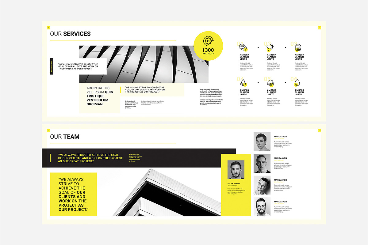 Business Brochure Template, a Brochure Template by WOWPro (Photo 5 of 6)