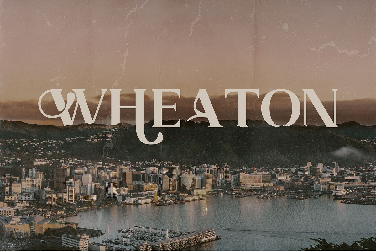 Viera Retro Serif Font, a Serif Font by Idea Studio (Photo 8 of 15)