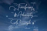 Blossoming Constellation Font, a Handwritten Font by Letterhanna Studio (Thumbnail 6 of 13)