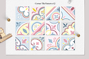 Watercolor Pastel Tile Pattern, a Pattern Graphic by Rachel Art Studio (Thumbnail 4 of 10)