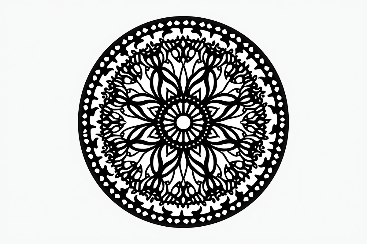 Boho Floral Mandala Vector Pack, an Illustration by Artivon (Photo 4 of 20)