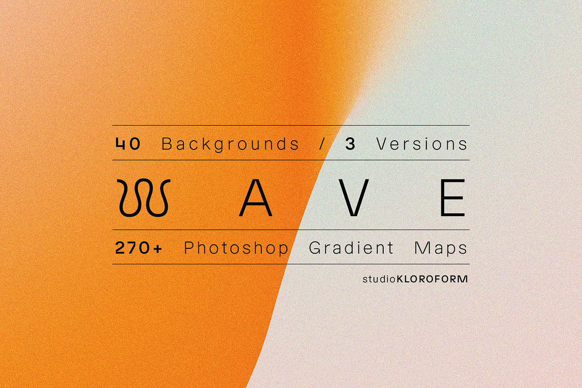 Abstract backgrounds + Gradient Maps