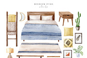 Bohemian House Watercolor Set, an Animal Illustration by Natalia Fedorova (Thumbnail 6 of 21)