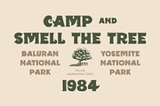 SFC Camphard, a Sans Serif Font by Skilline Supply Co. (Thumbnail 4 of 8)